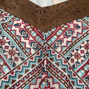 Want And Need Women’s NWT Boho Print Dress